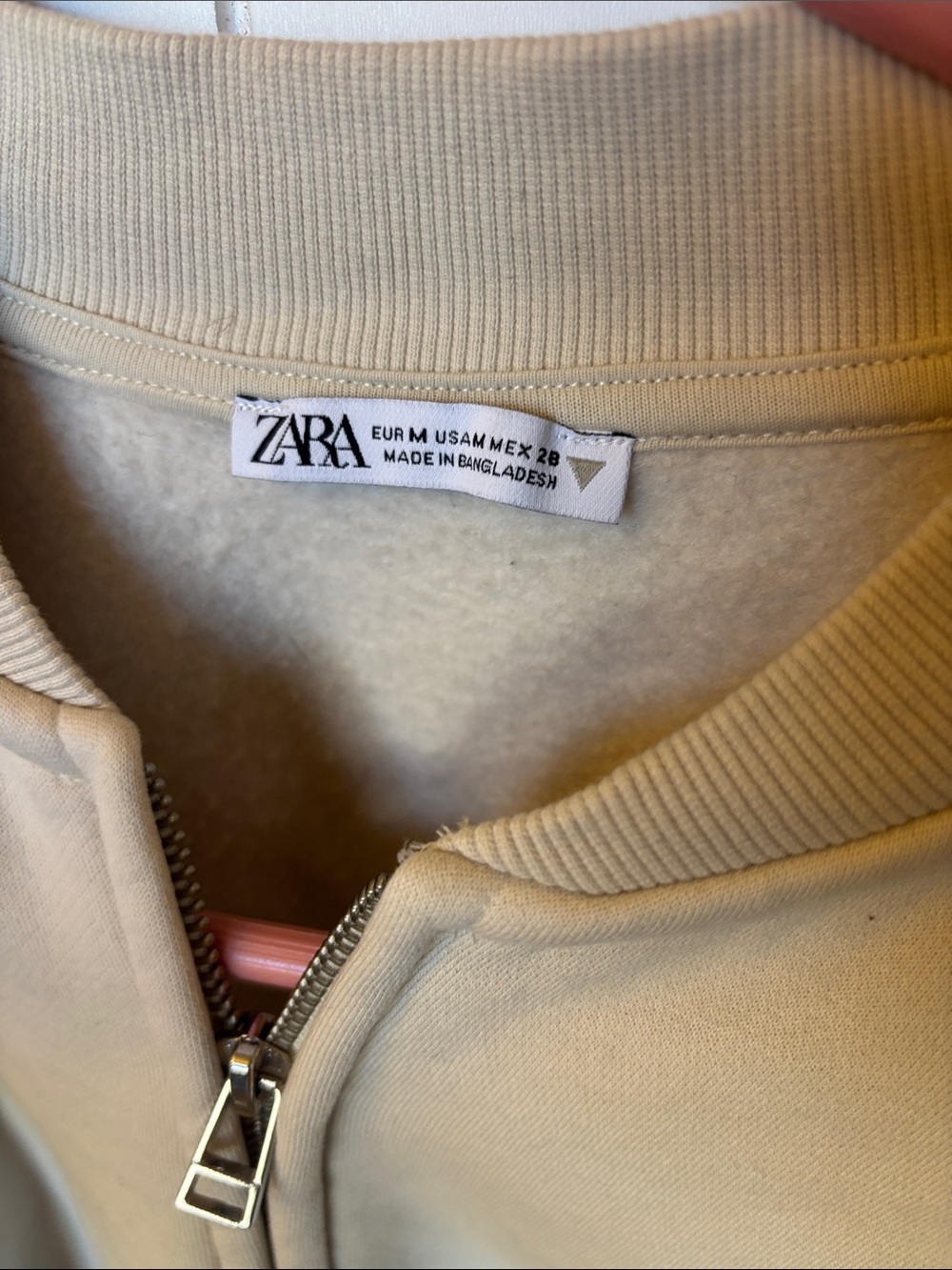 Zara wide leg cream sweat set! Medium - Picture 4 of 9